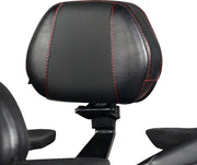 Show Chrome Ballistic Passenger Backrest For Can-am Ryker