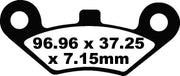 Ebc Tt Sport Carbon Fusion Bremsbeläge - Vorne & Hinten