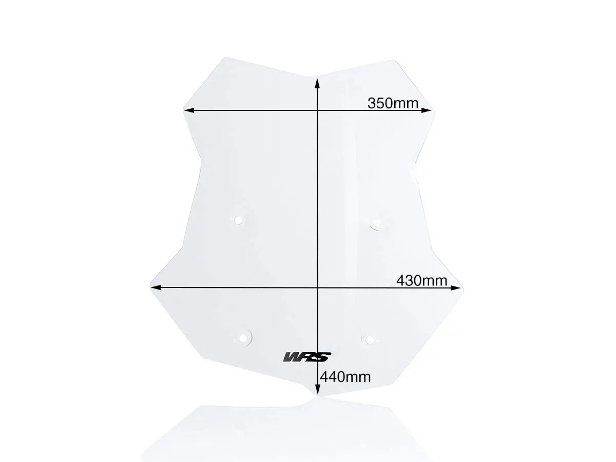 Wrs Windscreen - Enhanced Rider Protection