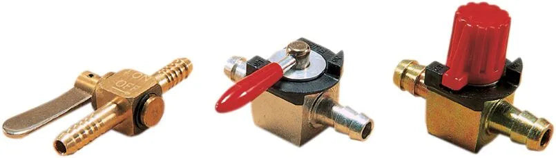 Motion Pro in-Line Fuel Valve 4.8mm (3/16") Hose Barb Gold