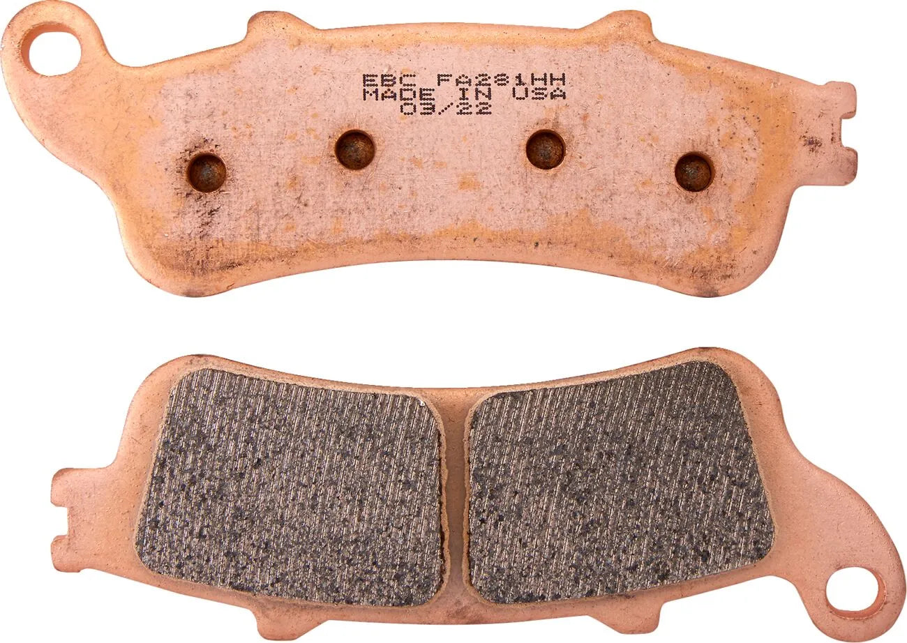 Ebc Sintered Metal Brake Pads - High Performance Set Of 2 - Front