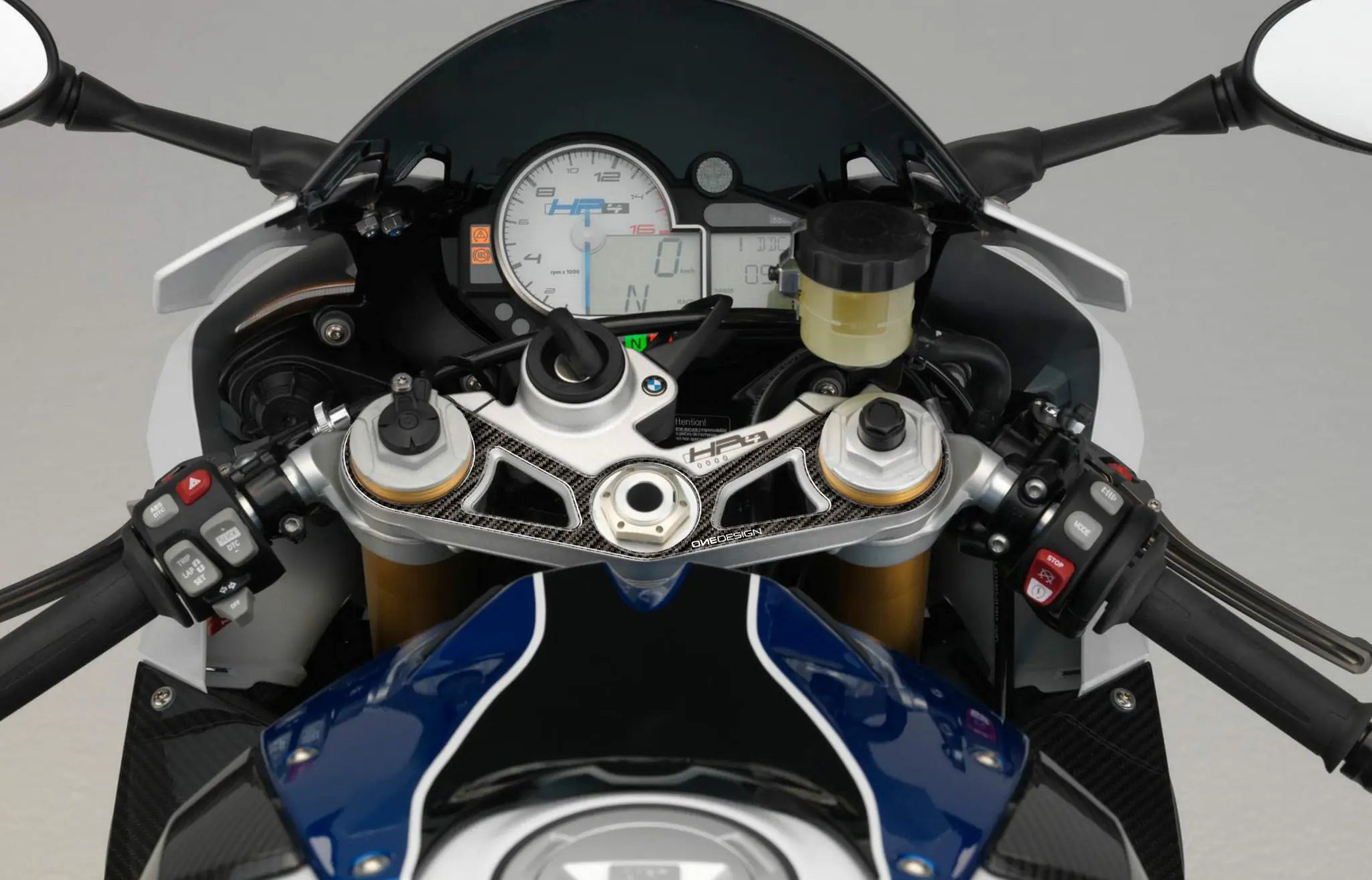 Onedesign Yoke Protector With Carbon Fiber Graphic For Bmw