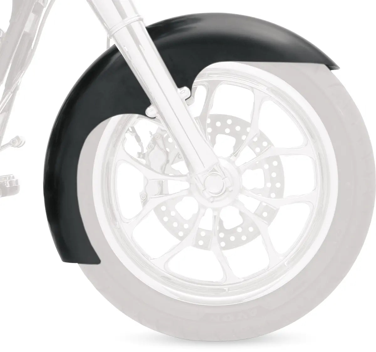Klock Werks Hugger Series Steel Front Fender
