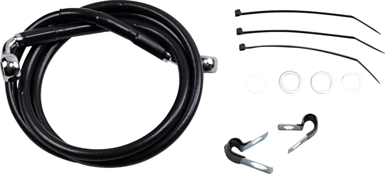 Drag Specialties Verlängerter Bremsleitungssatz 44-7/8"