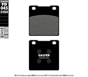 Galfer Semi-Metallic Bremsbeläge für OEM-Ersatz - Vorne