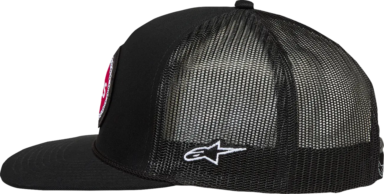 Alpinestars Hotlink Flat Bill Trucker Snapback Hat