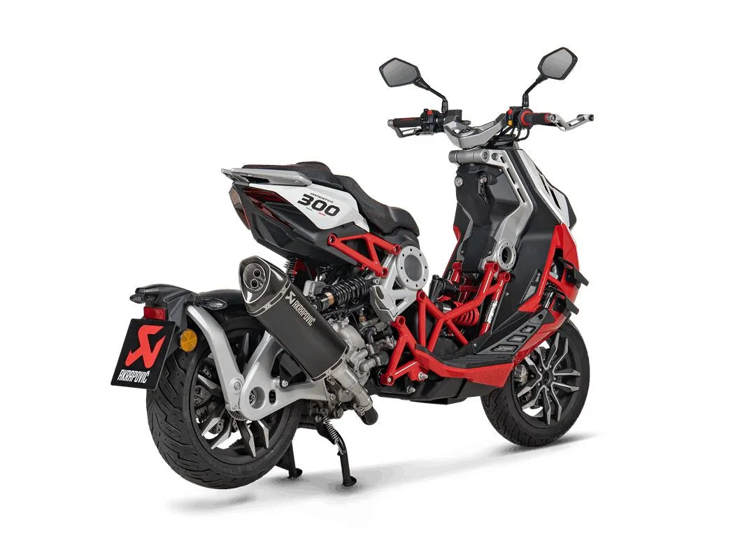 Akrapovic Slip-on Line Schalldämpfer Für Roller - ECE Straßenzulassung