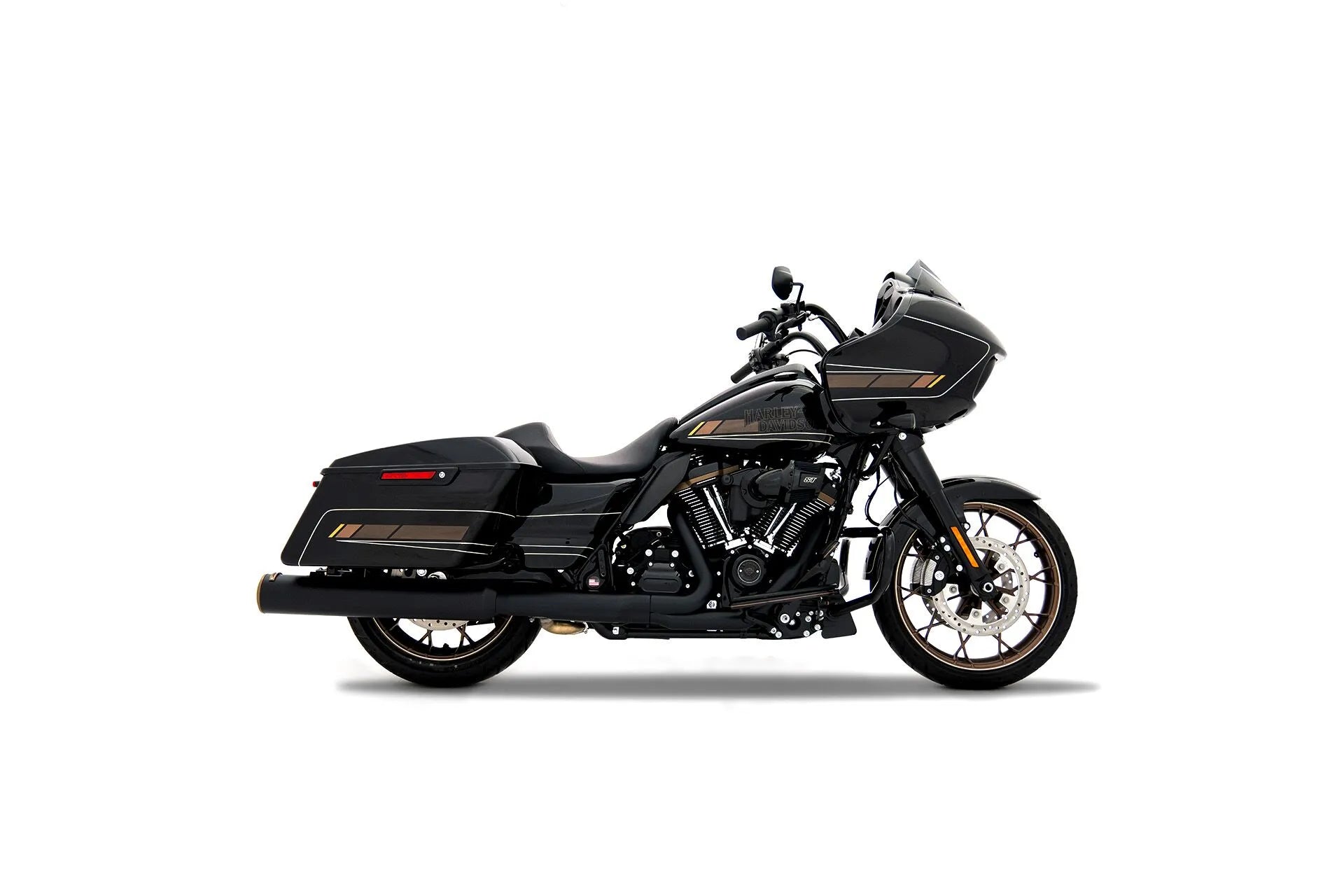Rinehart Racing HP45 XL Slip-On Auspuff für HD Touring