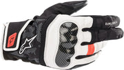 Alpinestars Smx Z Drystar Gloves - Black/White/Fluorescent Red