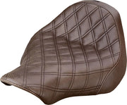 Saddlemen Renegade Solo Seat - Lattice Stitch - For Harley Davidson