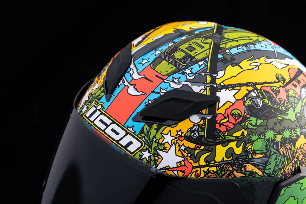 Icon Airflite Gp23 Helmet - Full Face Motorcycle Helmet