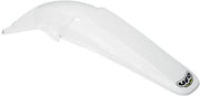 UFO MX Rear Fender - OE Color-Matched White Plastic