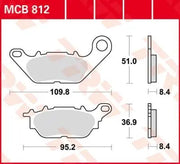 Trw All Round Sintermetall-Bremsbeläge