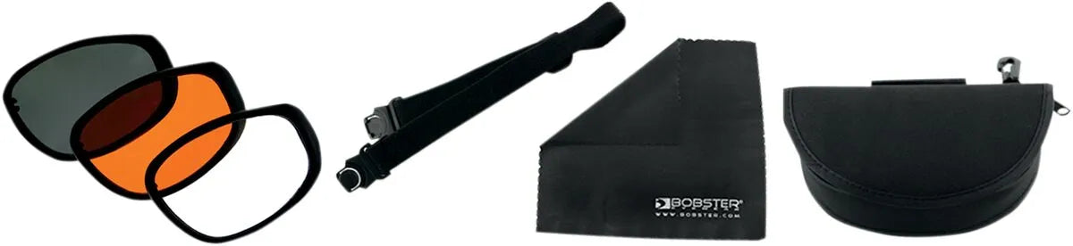 Bobster Sport & Street Convertible Sunglasses Black