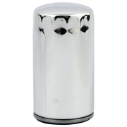 MCS spin-on oil filter - Chrome