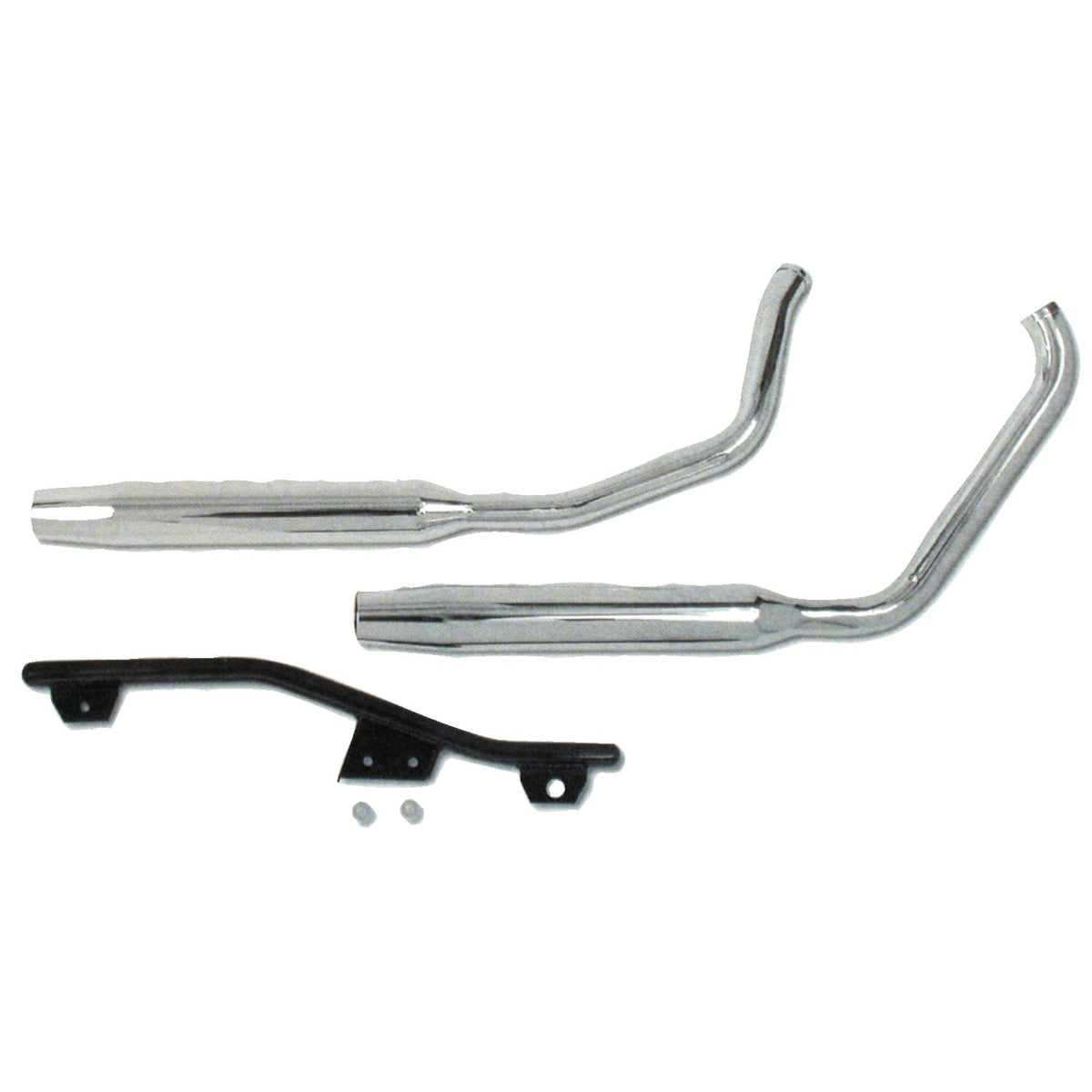 Paughco Tapered exhaust (38") - Chrome