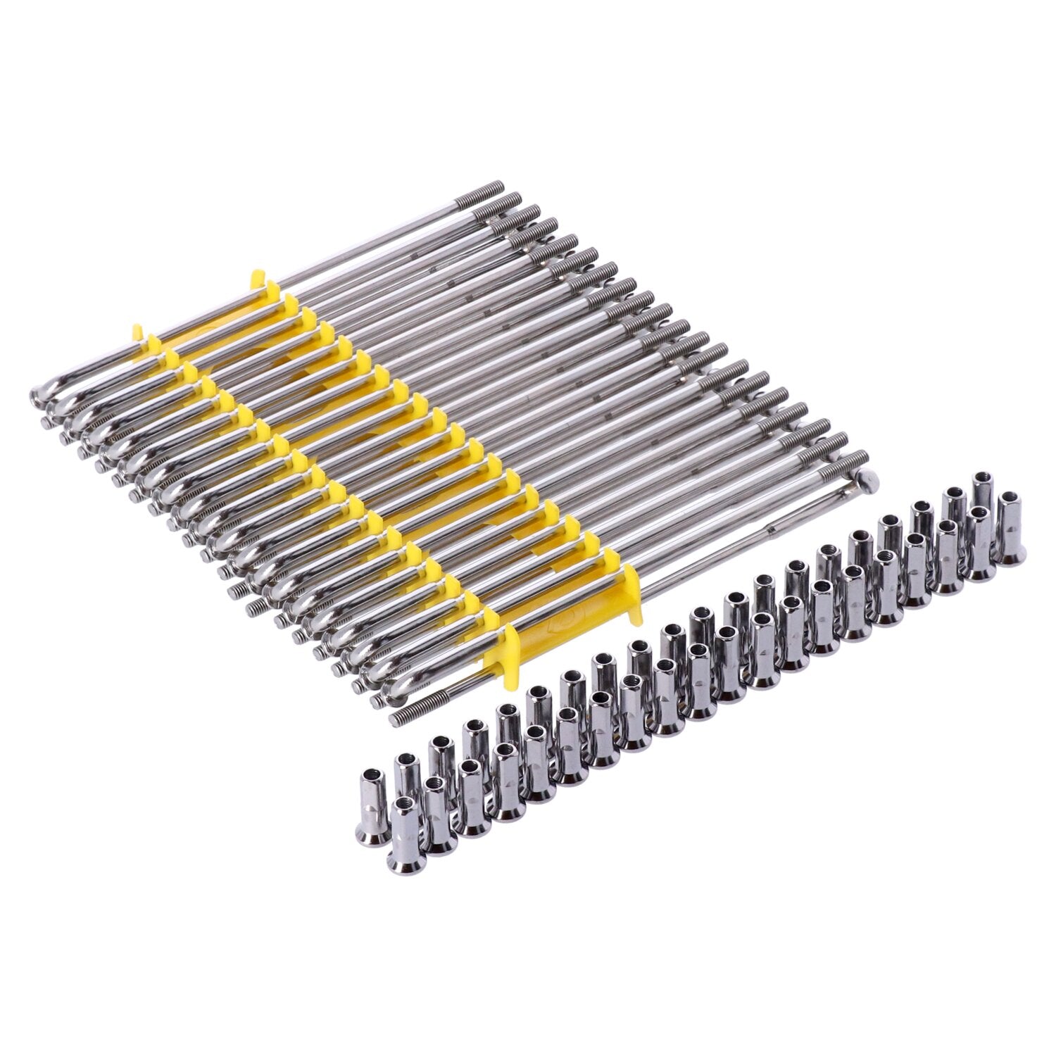 MCS Spoke set 15" 160mm - Stainless