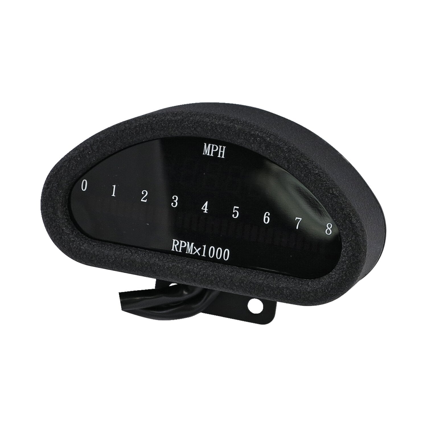 MCS Electronic cnc aluminum speedometer (mph) black