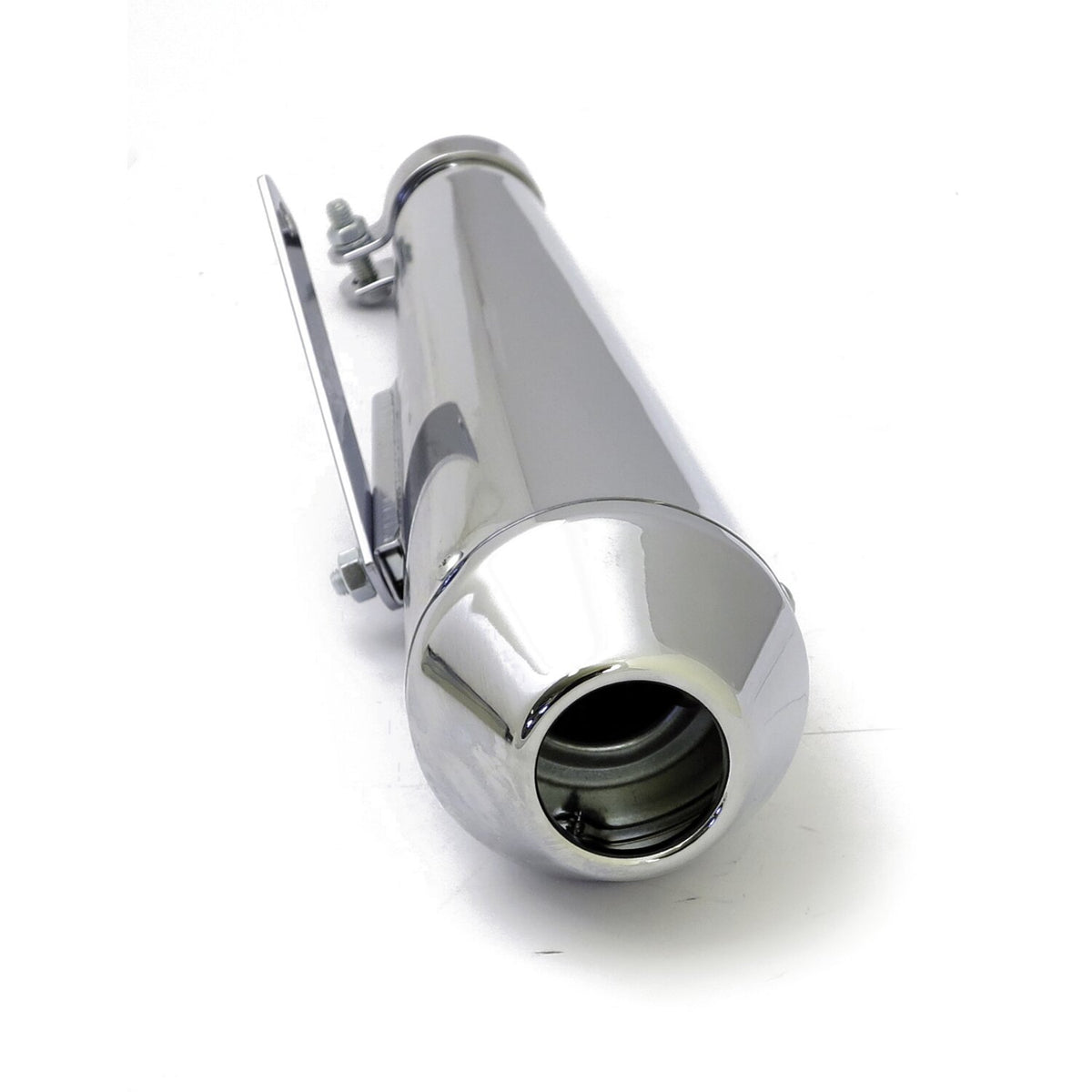 MCS Megaton universal muffler 17" long chrome