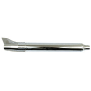 MCS 58-66 OEM style rocket Fishtail muffler 33" long chrome