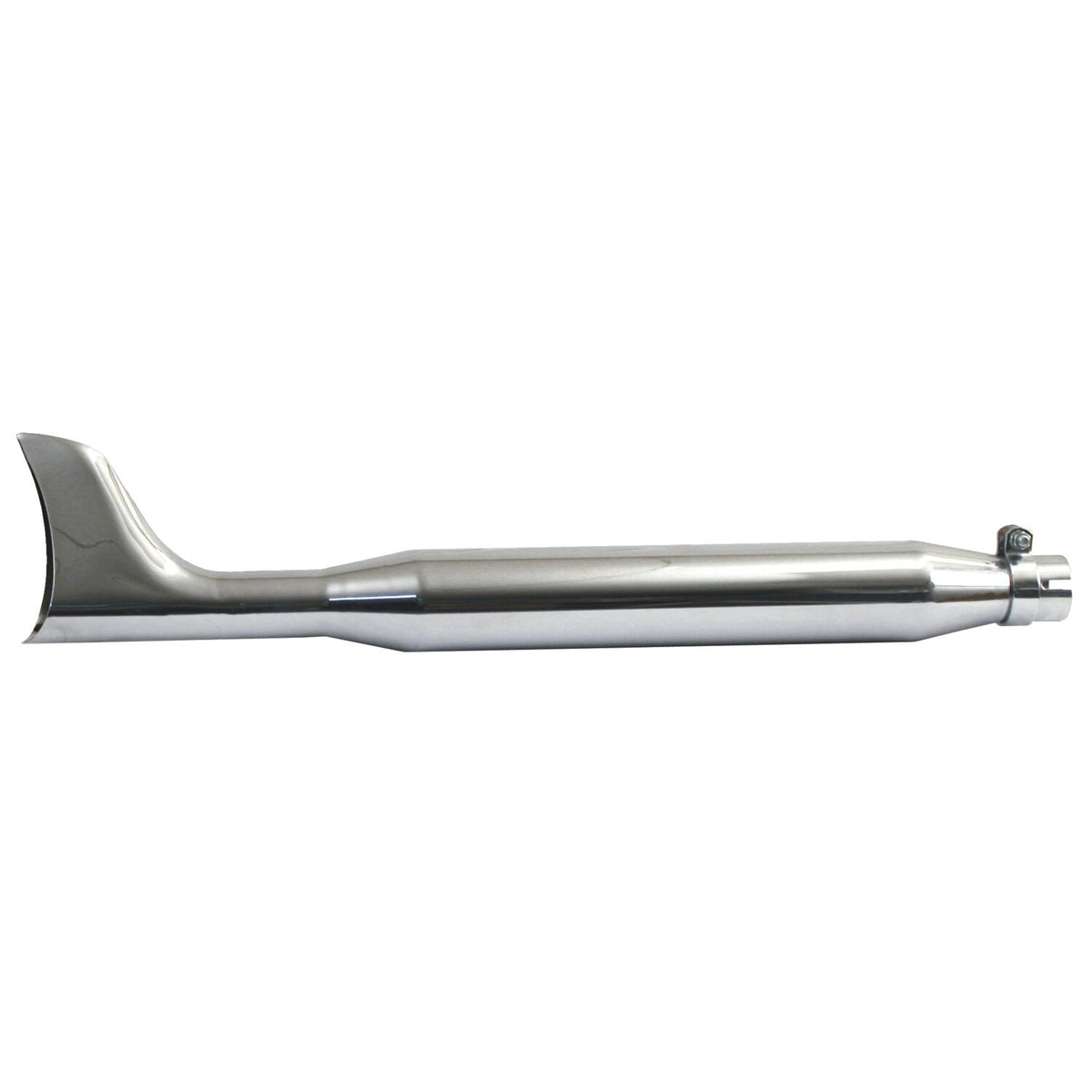 MCS Fishtail universal muffler 30" long chrome
