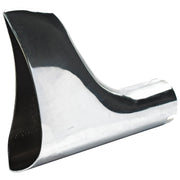 MCS Universal slip-on Fishtail tip chrome