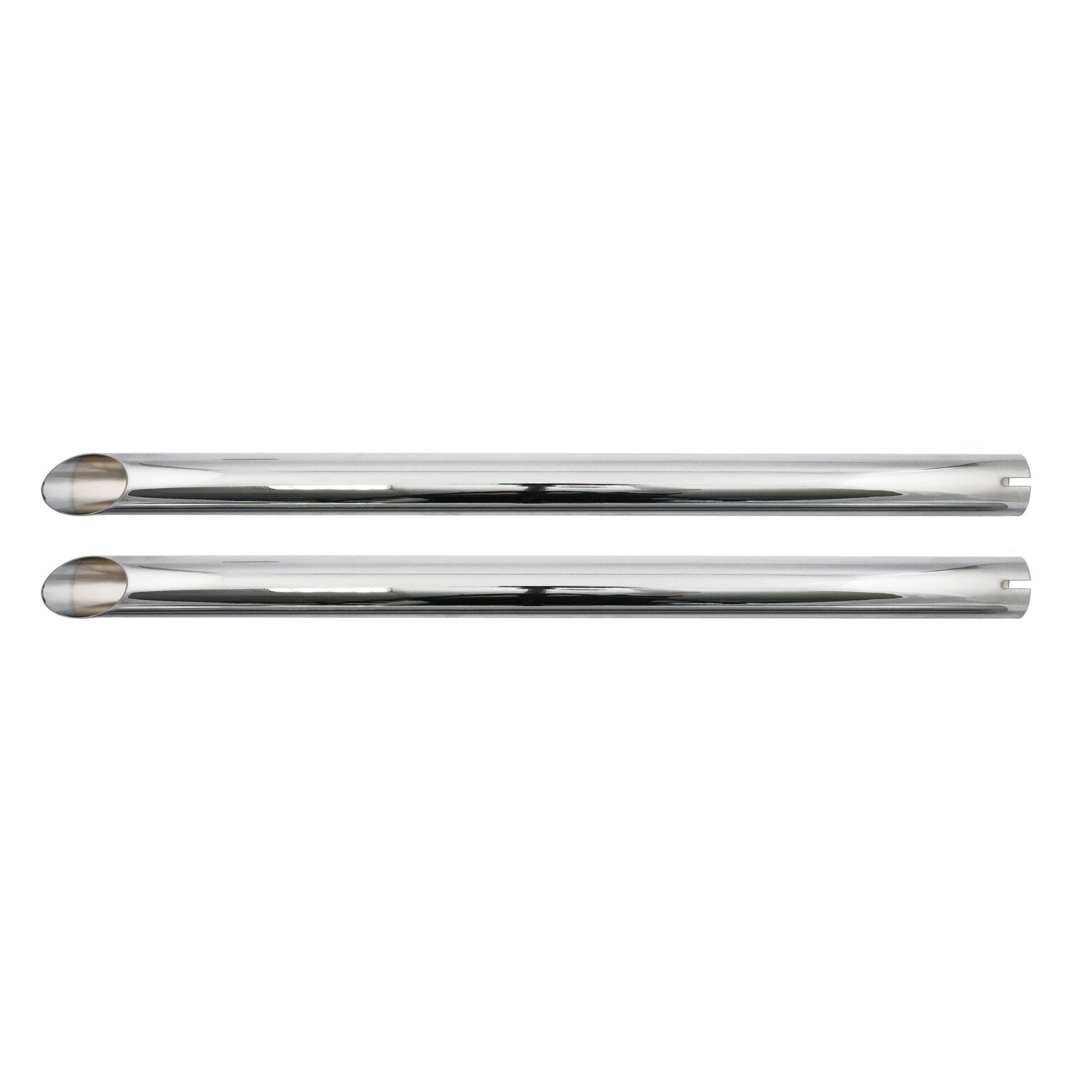 MCS Universal head pipe extension set 30" long chrome