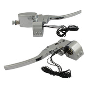 MCS Custom handlebar control kit mech - Clutch - Chrome