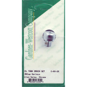 Gardner-Westcott oil drain plug allen head - 1/2"-20 - Chrome