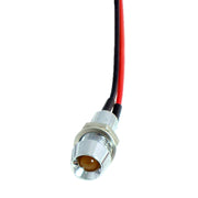 MCS Custom LED indicator light - 1/4" amber