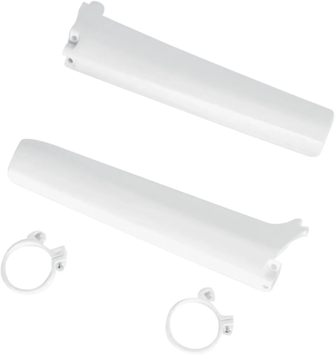 UFO Plastic Fork Covers for Motorcycle Fork Tubes