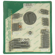 Gardner-Westcott Motor screw sets chrome allen