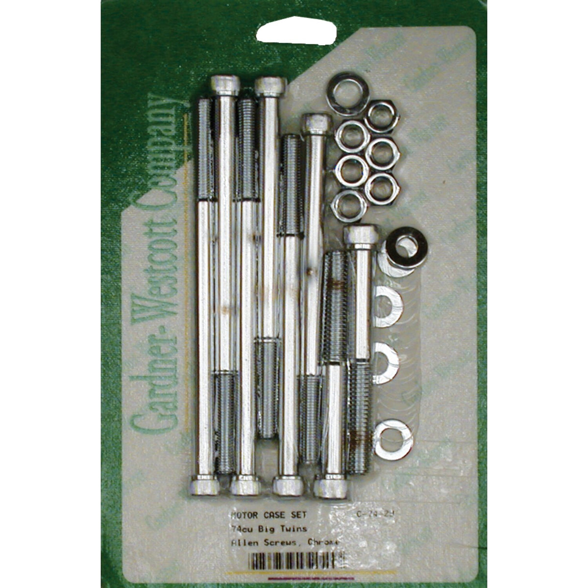 Gardner-Westcott Crankcase bolt kit allen