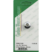 Gardner-Westcott timing plug - Buttonhead chrome