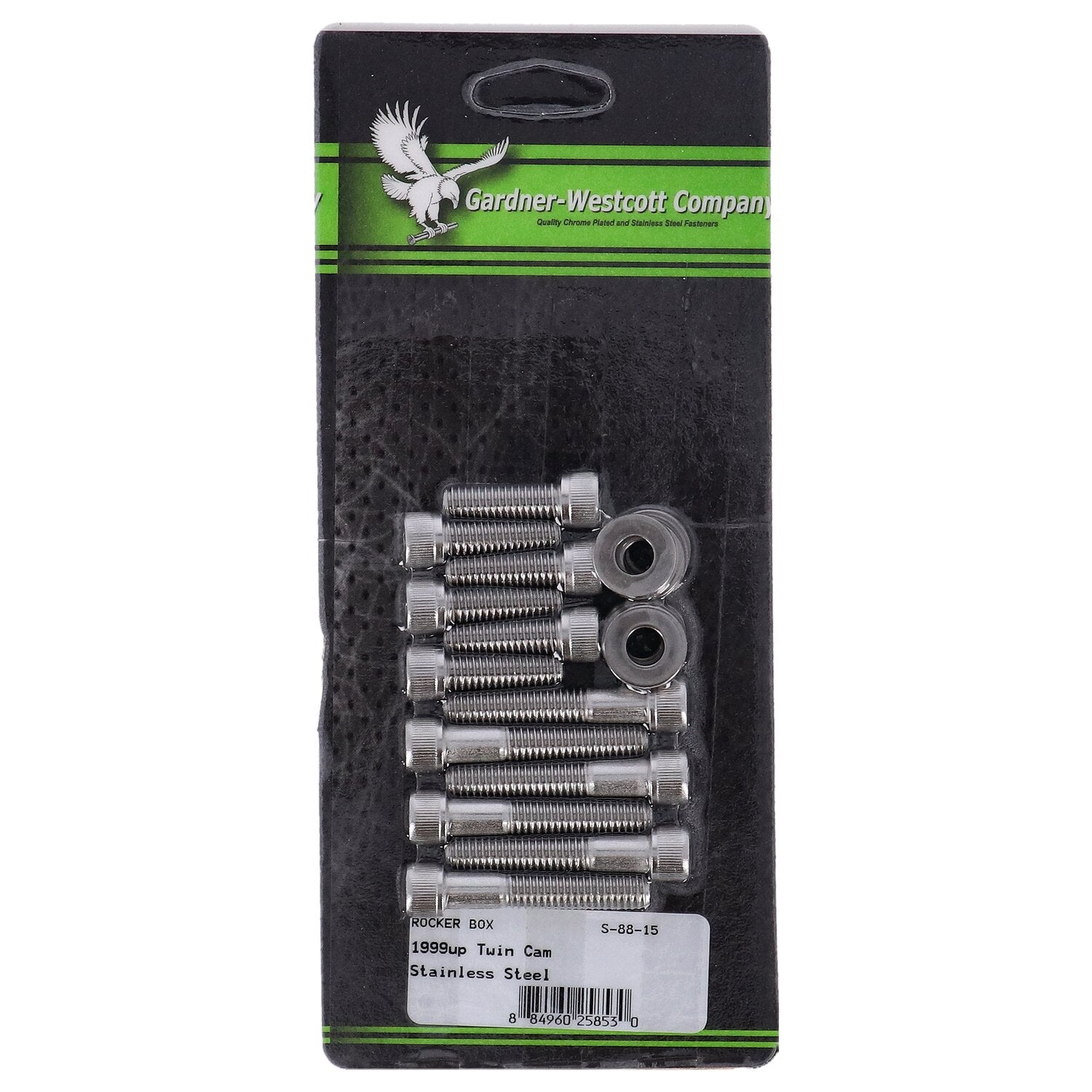 Gardner-Westcott rocker box top bolt kit - Allen stainless