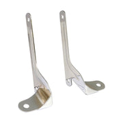 MCS Spotlamp / passing lamp mount bracket kit - Chrome