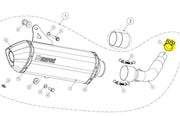 Akrapovic Auspuffschelle