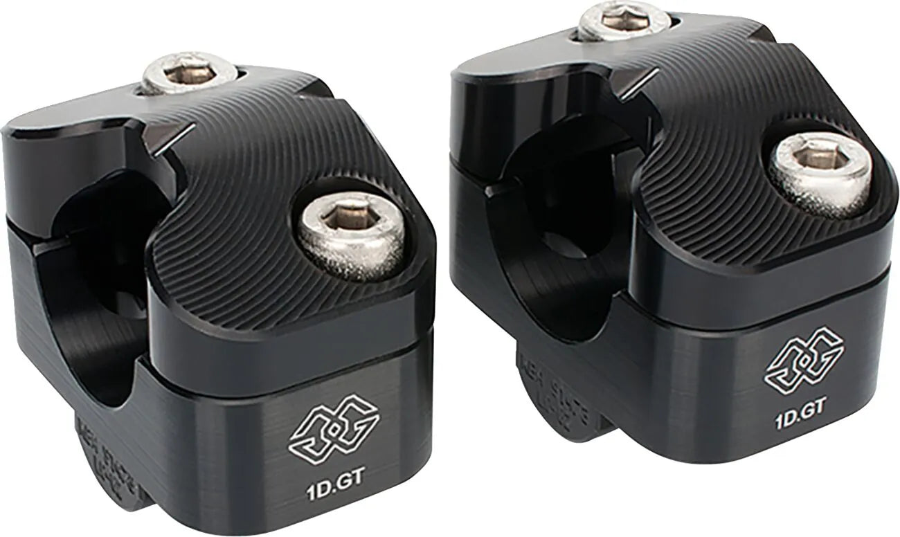 Gilles Tooling 1d.gt Risers 28.6 Mm Black