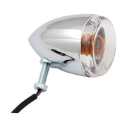 MCS Late-style turn signal assembly - Rear - Chrome