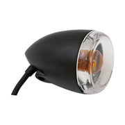 MCS Late-style turn signal assembly - Front - Matte black