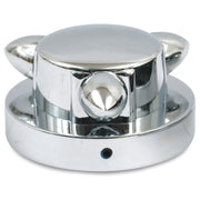 MCS Kromett gas cap cover large - Chrome