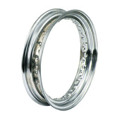 MCS Chrome dropcenter rim 3.00 x 16