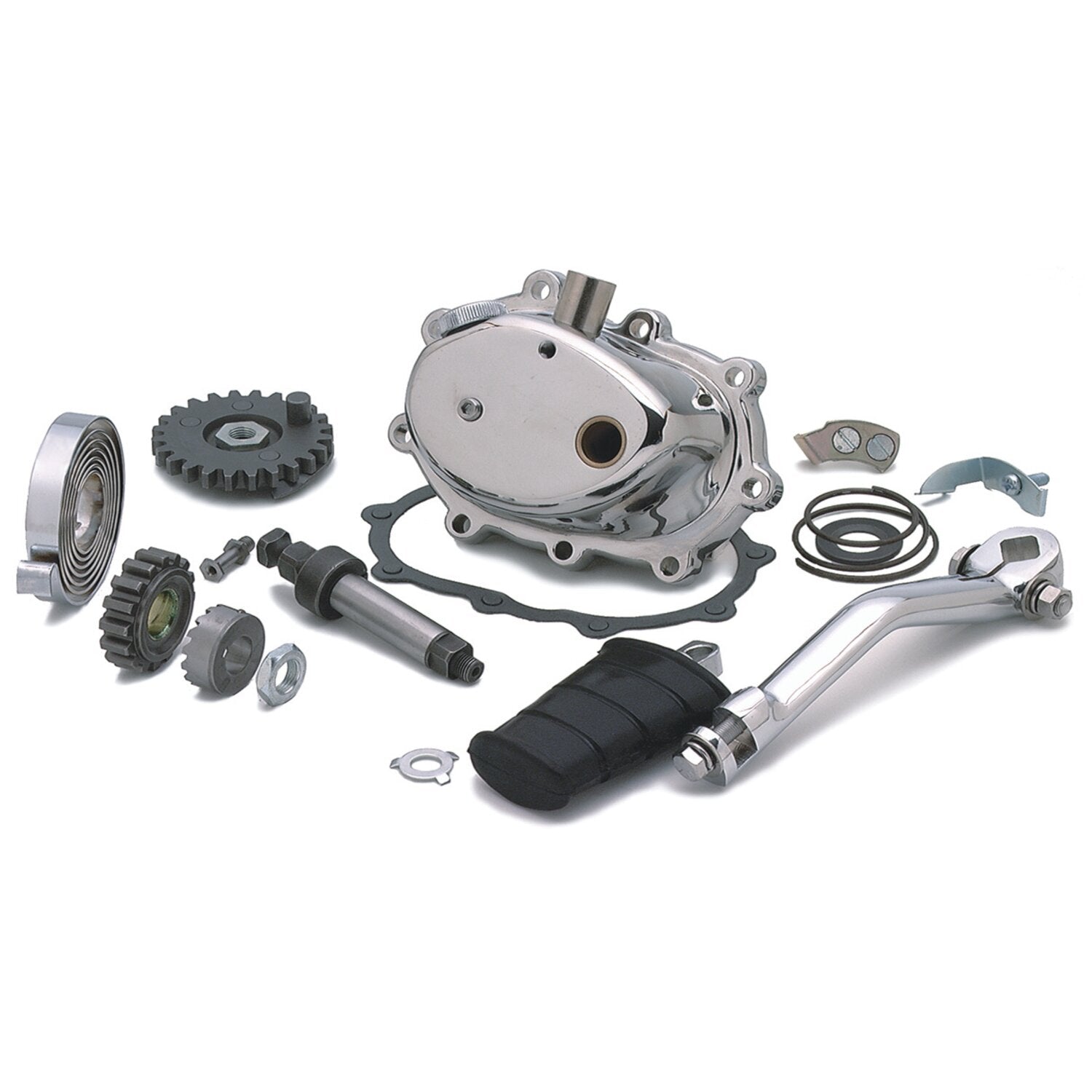 MCS Kickstart kit 4-speed - Chrome