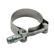 Paughco XL Sportster custom header clamp - Stainless