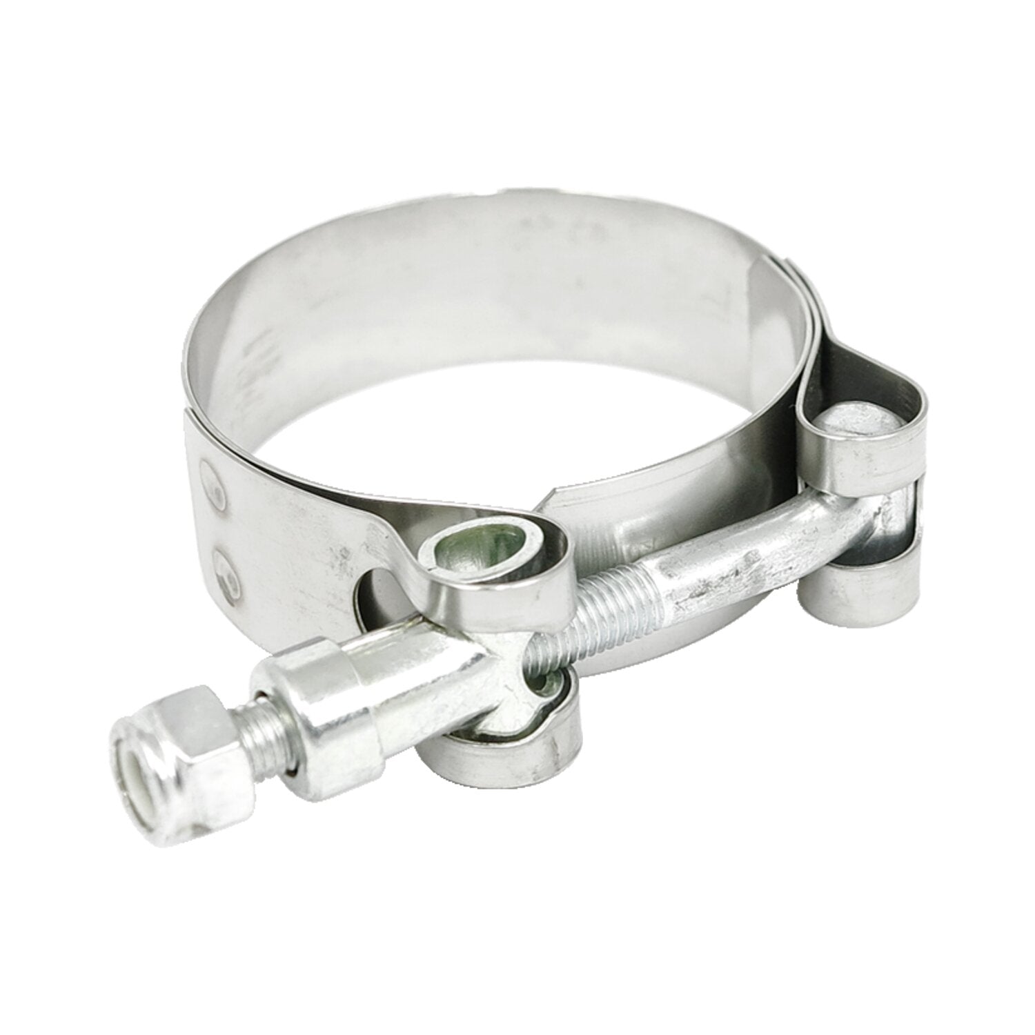 Paughco Panhead custom header clamps stainless steel