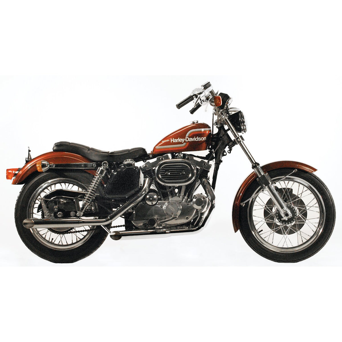 Paughco Slash cut exhaust (38") - Chrome