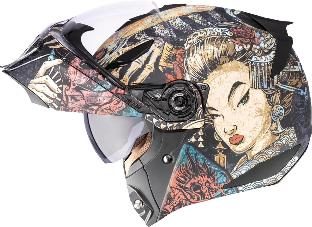 ICON Threshold Odokuro Modular Helmet