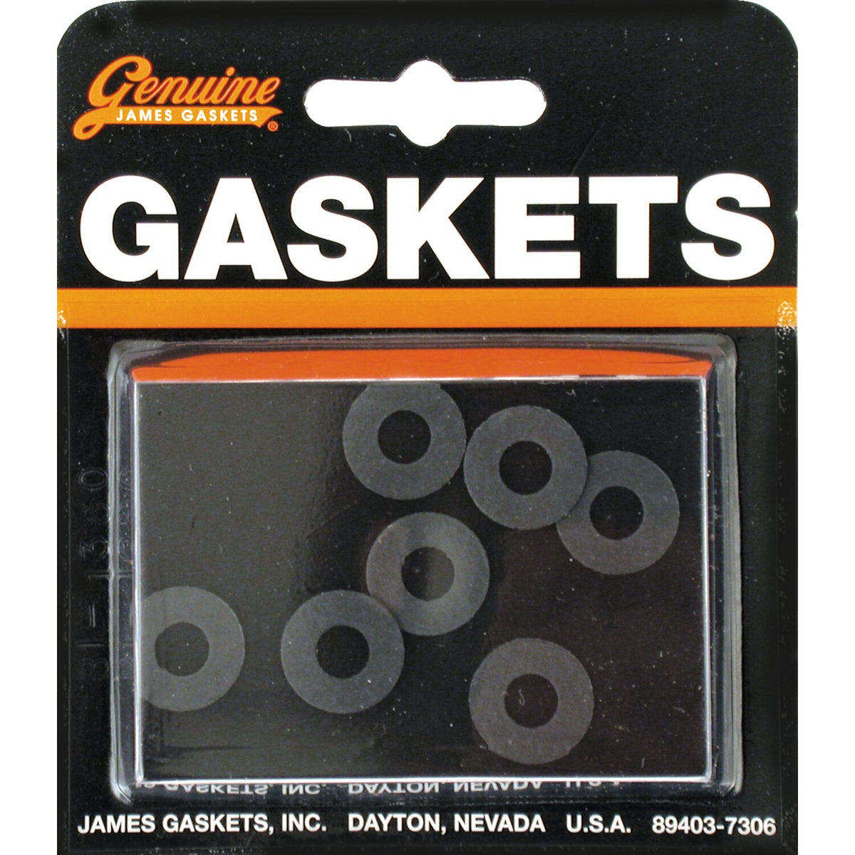 James Gaskets James rocker box cover seal washer kit - Fiber