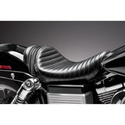 LePera Stubs spoiler solo seat - Black pleated