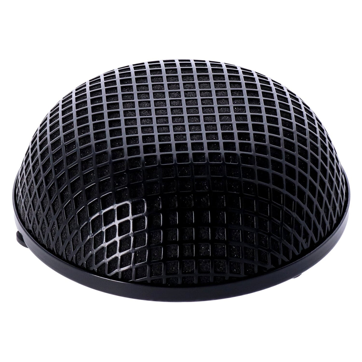 MCS Breather style air cleaner assembly round - Black